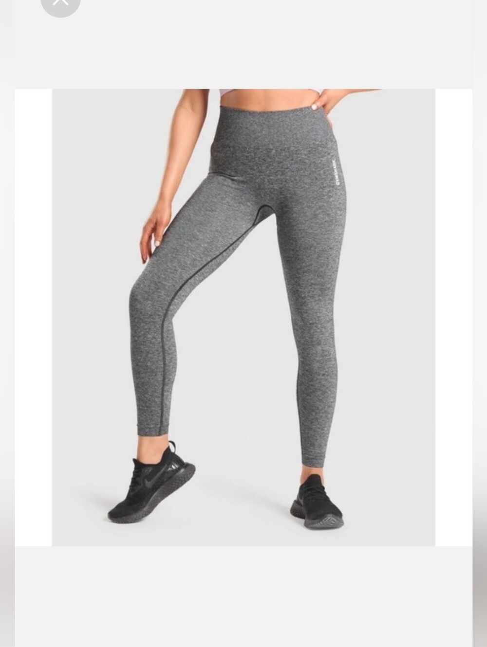 Women's Gymshark Adapt Marl Seamless Leggings NEW Size L